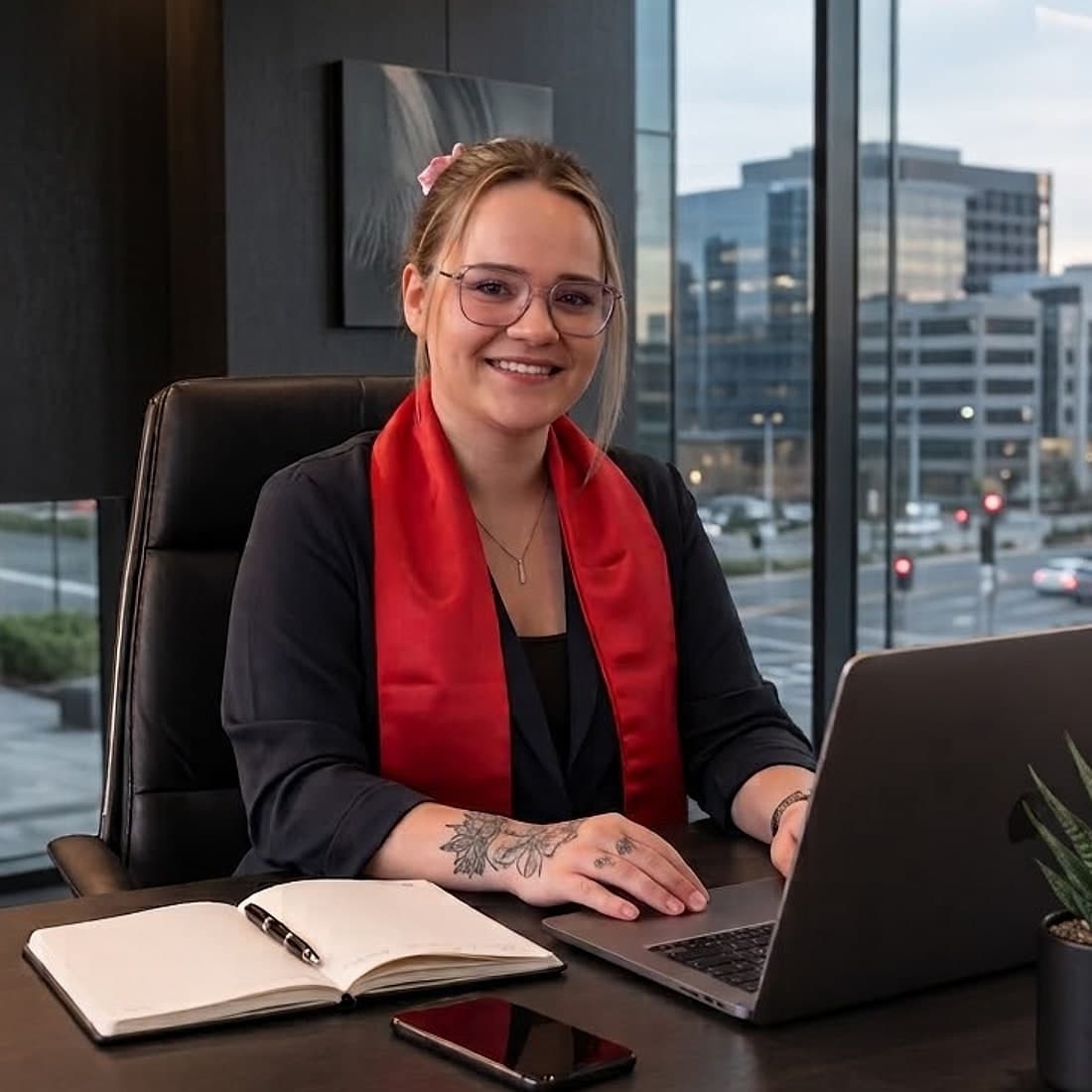 Justine Martin Ciret, Responsable import/export et coordinatrice générale